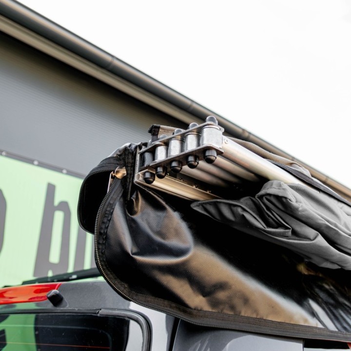Wild Camp HEX 270 degree awning 2.5 m grey - passenger side - view 15