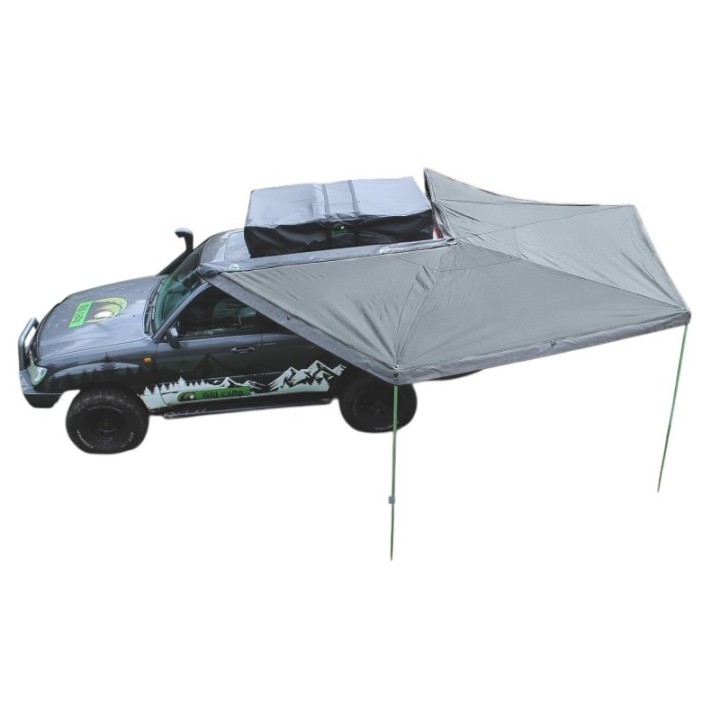 Wild Camp HEX 270 degree awning 2.5 m grey - driver side