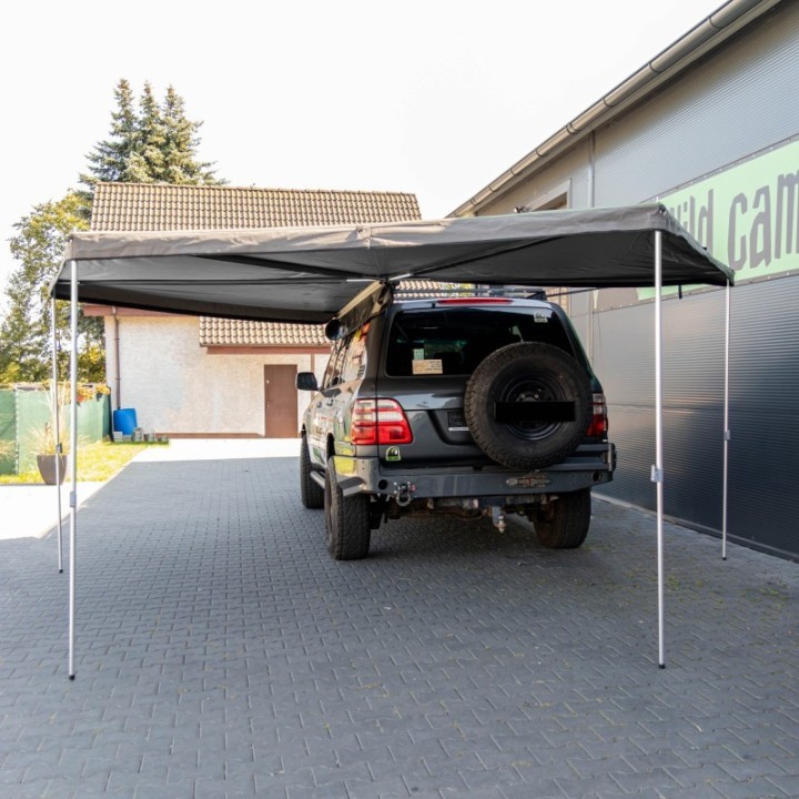 Wild Camp HEX 270 degree awning 2.5 m grey - driver side - view 7