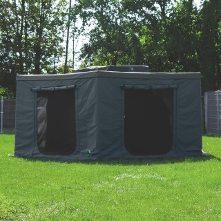 Wild Camp HEX 2.5 m awning annex - driver side, grey - view 2