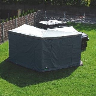 Wild Camp HEX 2.5 m awning annex - passenger side, grey - view 2