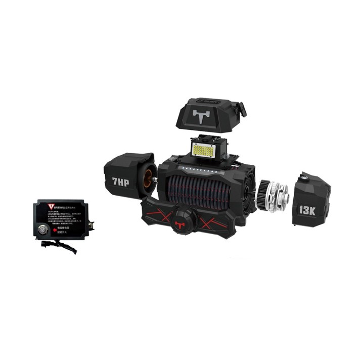 Winch T-max Force View Titan 12v 13000lbs - Best Quality!