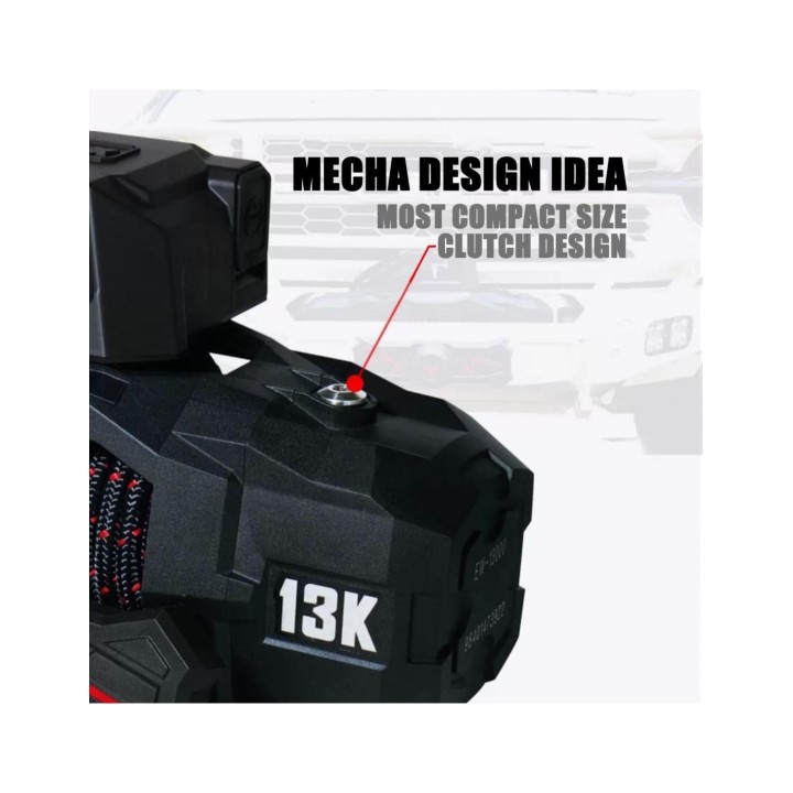 Winch T-max Force View Titan 12v 13000lbs - Best Quality!