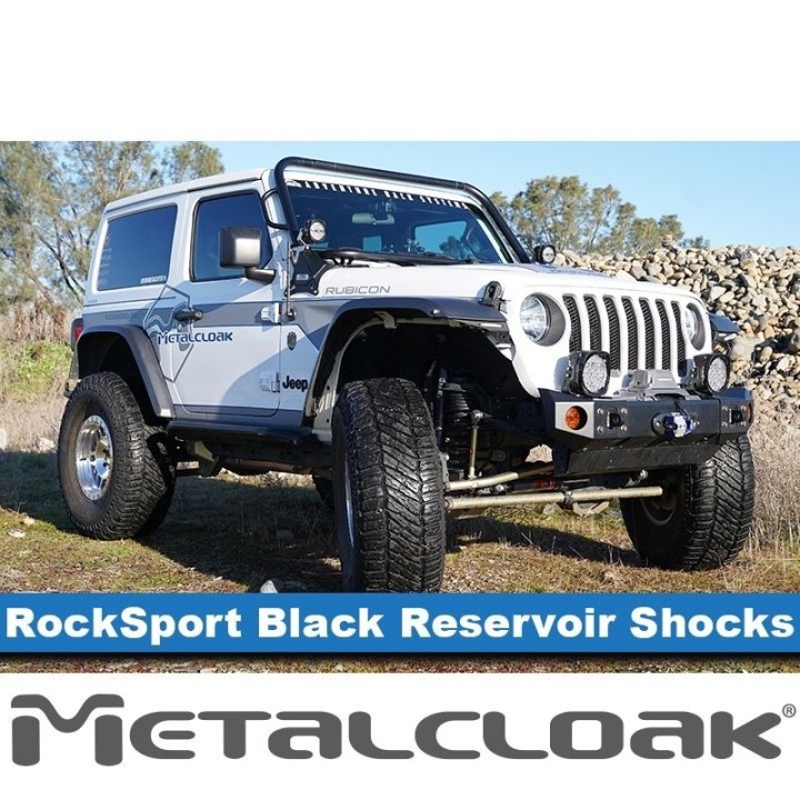Amortyzatory RockSport BLACK przednie 2,5-3,5 lift Jeep Wrangler JL | Jeep Gladiator METALCLOAK - view 3