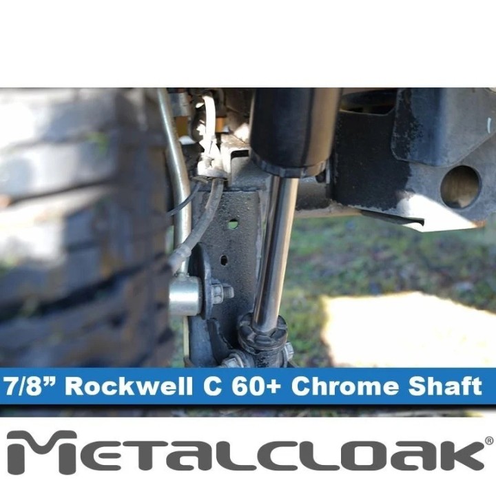 RockSport BLACK, 2.5"/3.5" JL Wrangler Adjustable Reservoir Shocks, Rear, Pair METALCLOAK - view 5
