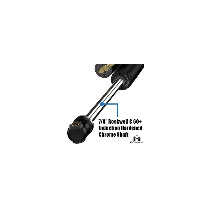 RockSport BLACK, 2.5"/3.5" JL Wrangler & JT Gladiator Reservoir Shocks, Front, Pair METALCLOAK - view 9