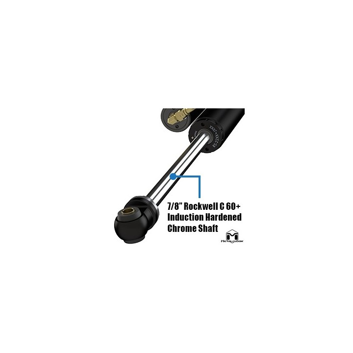 RockSport BLACK, 2.5"/3.5" JL Wrangler Reservoir Shocks, Rear, Pair METALCLOAK - view 4