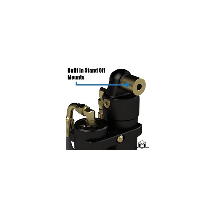 RockSport BLACK, 2.5"/3.5" JL Wrangler Reservoir Shocks, Rear, Pair METALCLOAK - view 8