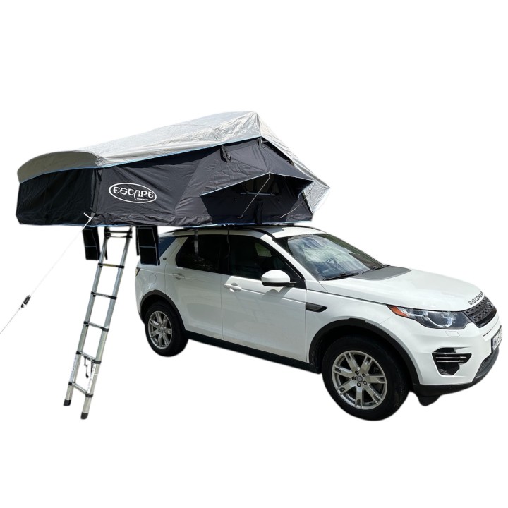 Escape INDIANA 190 cm LONG Roof Tent Day&Night with Anti-Condensation Mat – Black