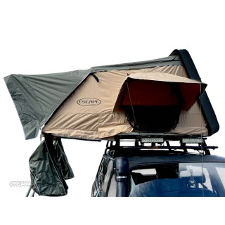 Escape VARIO 160 cm Roof Tent – sand, black lid | Szekla4x4