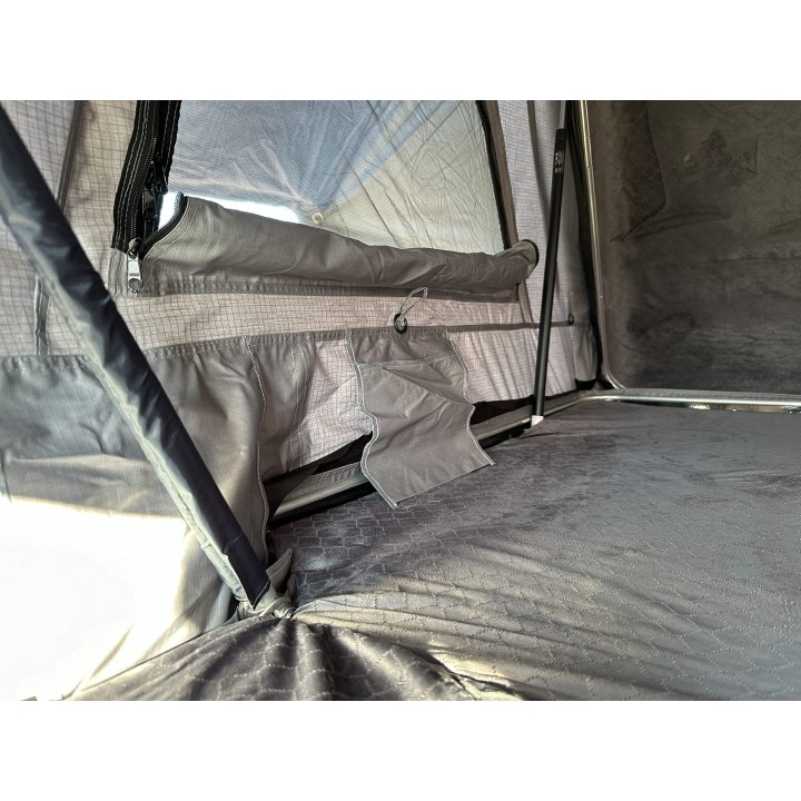 Escape VARIO 210 cm Roof Tent – Sand, white lid - view 11