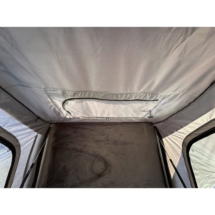 Escape VARIO 210 cm Roof Tent – Sand, white lid - view 12