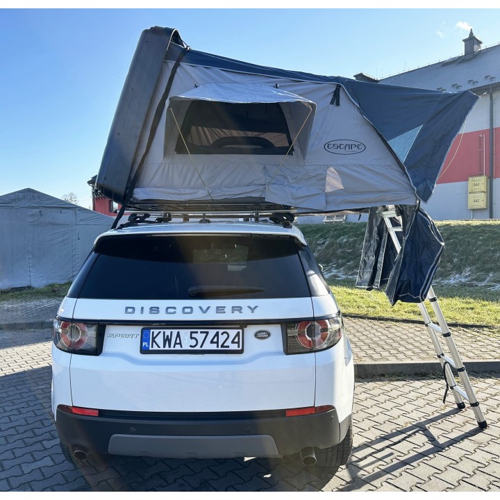 Escape VARIO 210 cm Roof Tent – Sand, white lid - view 22
