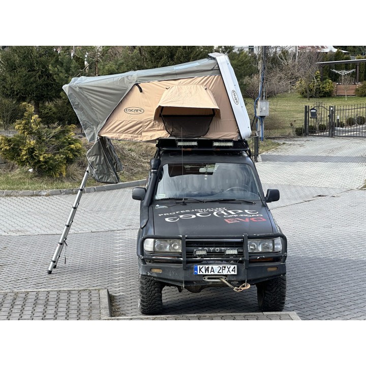 Escape VARIO 210 cm Roof Tent – Sand, white lid - view 36