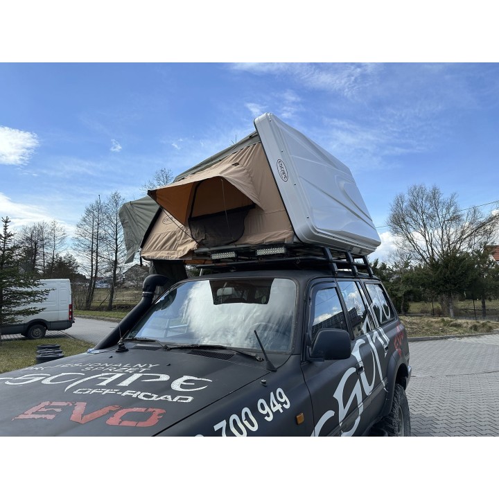 Escape VARIO 210 cm Roof Tent – Sand, white lid - view 51