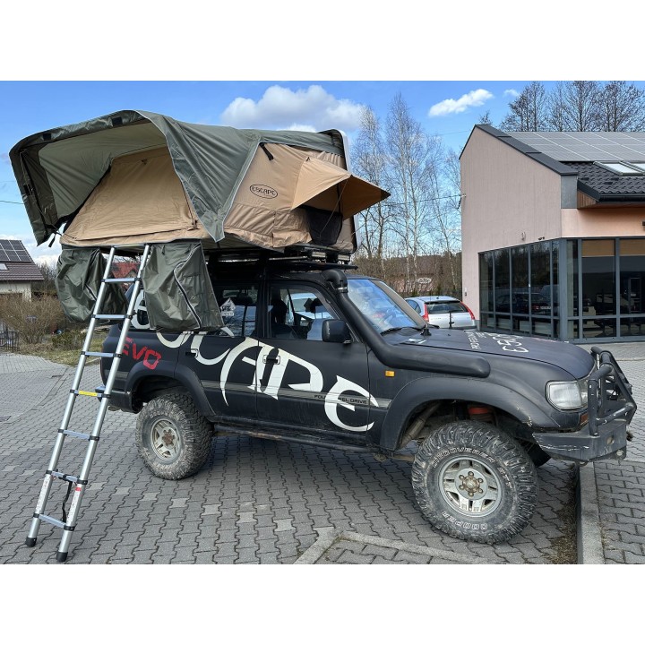 Escape VARIO 210 cm Roof Tent – Sand, white lid - view 53