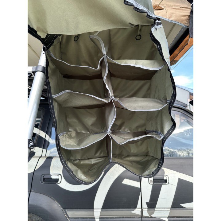 Escape VARIO 210 cm Roof Tent – Sand, white lid - view 54