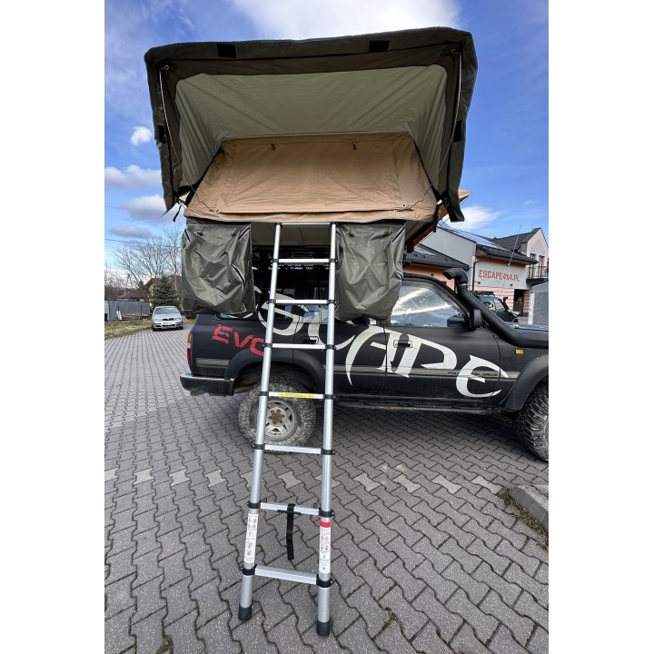 Escape VARIO 210 cm Roof Tent – Sand, white lid - view 55