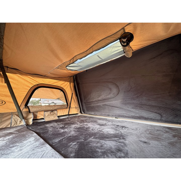 Escape VARIO 210 cm Roof Tent – Sand, white lid - view 60