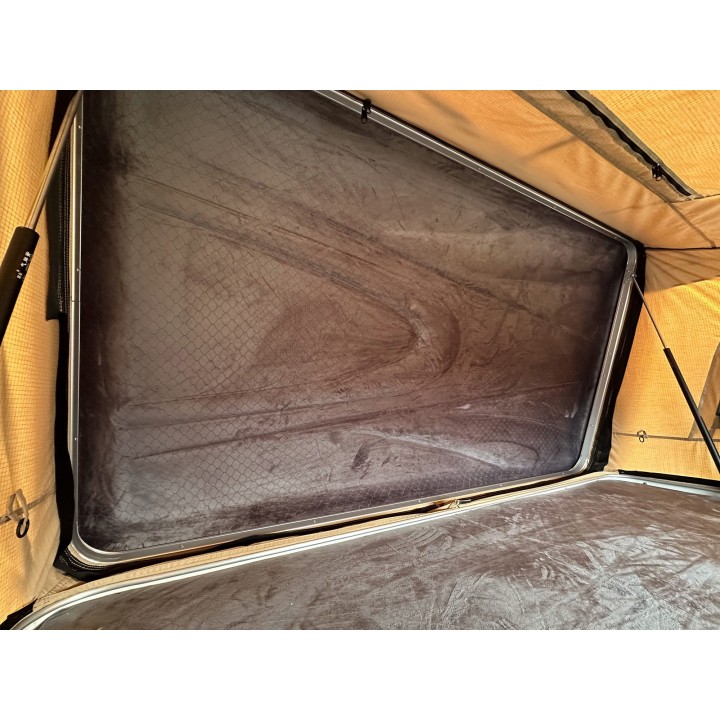 Escape VARIO 210 cm Roof Tent – Sand, white lid - view 63