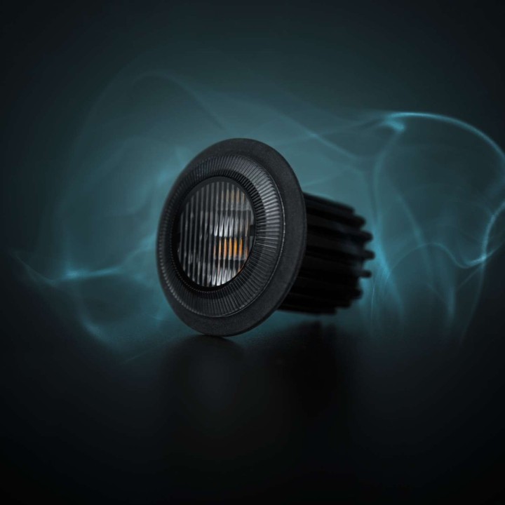 DARK KNIGHT GLORIA WARNING LIGHT SMOKE LENS