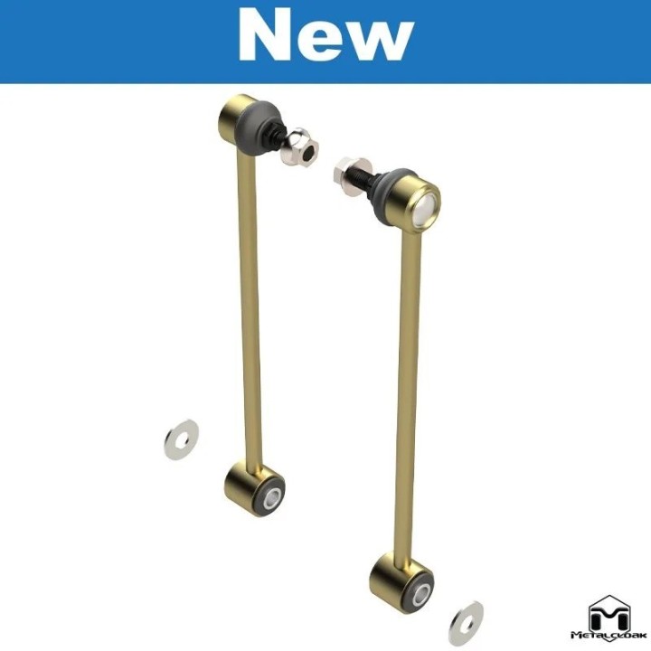 Front JL/JT Sway Bar Link Extension Kit, 12.25", 2024+ METALCLOAK