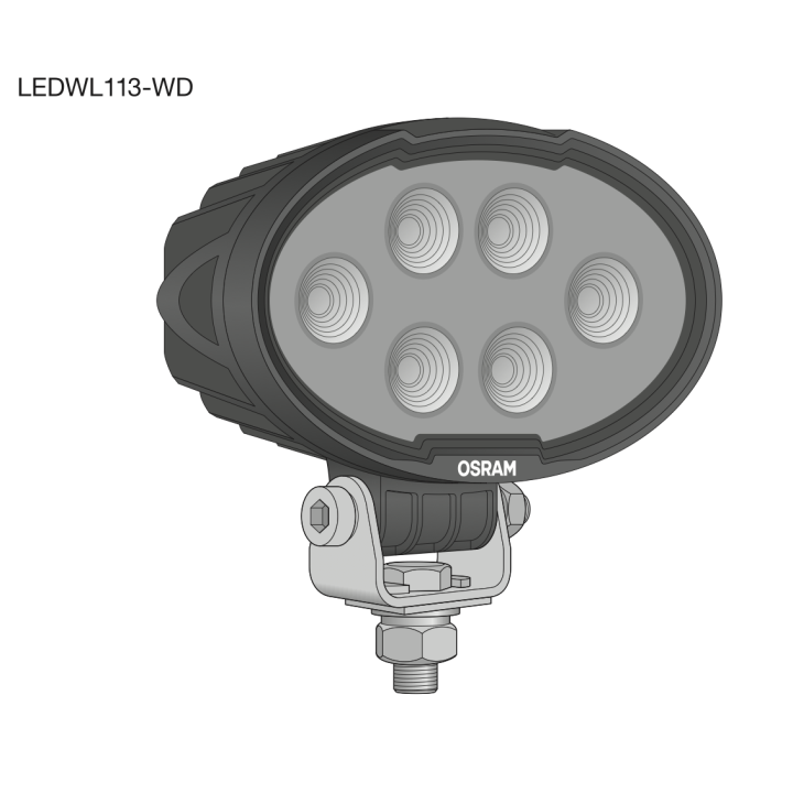 OSRAM LEDriving Oval WL VX150-WD – oval LED work light