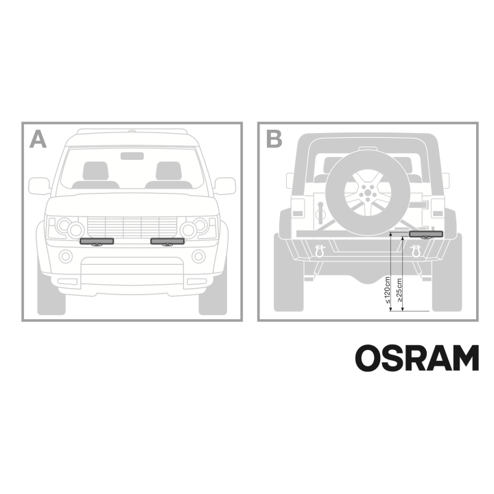 OSRAM Lightbar WL VX250-WD – slim LED lightbar for work and adventure