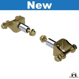 Front Universal Outboard Shock Mount, JL Wrangler | JT Gladiator, Aftermarket Axles METALCLOAK