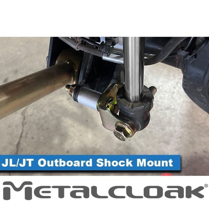 Front Universal Outboard Shock Mount, JL Wrangler | JT Gladiator, Aftermarket Axles METALCLOAK - view 5