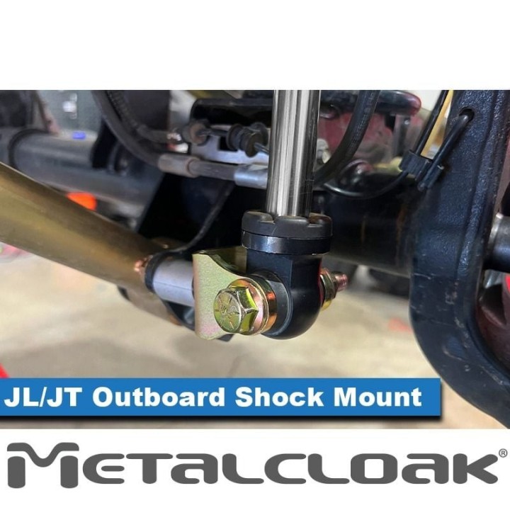 Front Universal Outboard Shock Mount, JL Wrangler | JT Gladiator, Aftermarket Axles METALCLOAK - view 6