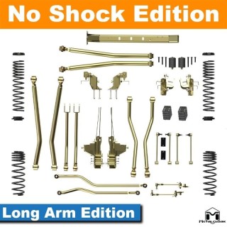 MetalCloak JL Wrangler 3.5" Long-Arm 4-Link Suspension