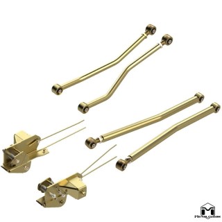 Jeep JL Wrangler Bolt-On 4-Link Rear Long Arm Kit, 4-Door METALCLOAK