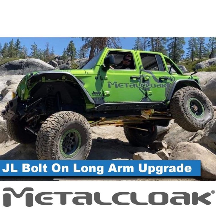 Jeep JL Wrangler Bolt-On 4-Link Rear Long Arm Kit, 4-Door METALCLOAK - view 2