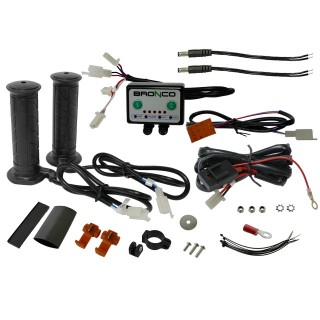 Heated ATV Grips + Thumb Warmer with Controller (Bronco)