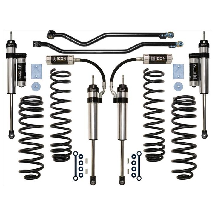 Zestaw Zawieszenia ICON STAGE 4 +3'' Jeep Wrangler JK 07-18