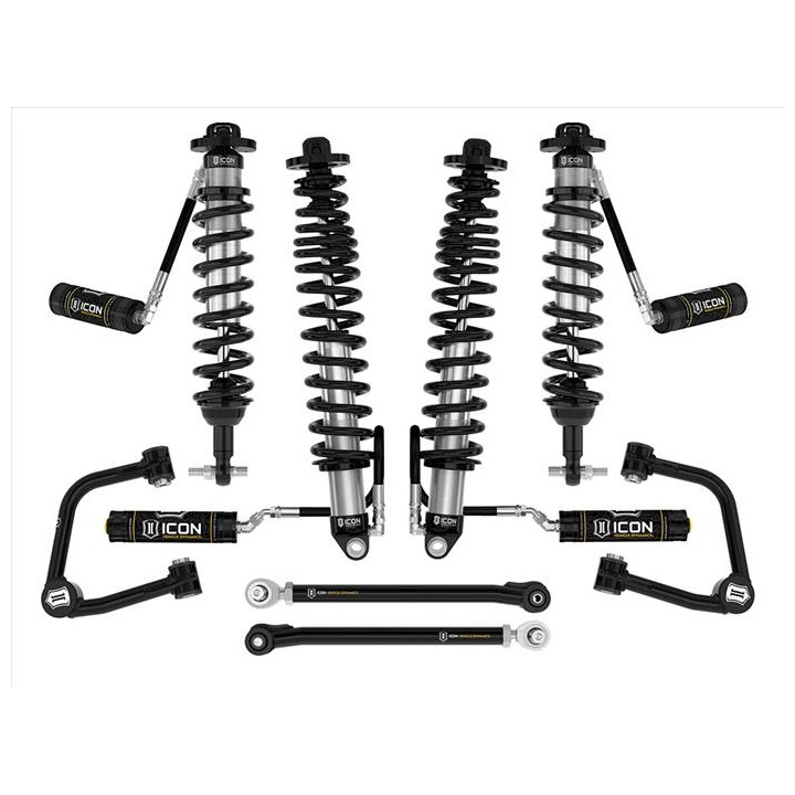 Zestaw Zawieszenia ICON Ford Bronco 3-4'' Lift, Stage 5, Rurowe Wahacze (bez pakietu Sasquatch)