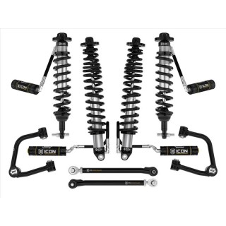Zestaw Zawieszenia ICON Ford Bronco 3-4'' Lift, Stage 5, Rurowe Wahacze, Sprężyny HD (bez pakietu Sasquatch)