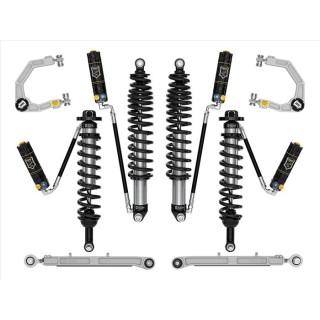 Zestaw Zawieszenia ICON Ford Bronco 3-4'' Lift, Stage 6 CDXS, Billet (bez pakietu Sasquatch)