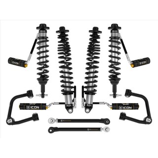 Zestaw Zawieszenia ICON Ford Bronco 3-4'' Lift, Stage 6, Rurowe Wahacze, Sprężyny HD (bez pakietu Sasquatch)