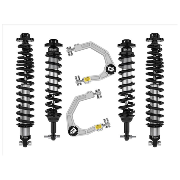 Zestaw Zawieszenia ICON Ford Bronco 2-3'' Lift, Stage 3, Billet (z pakietem Sasquatch)