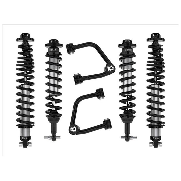 Zestaw Zawieszenia ICON Ford Bronco 2-3'' Lift, Stage 3, Rurowe Wahacze, (z pakietem Sasquatch)