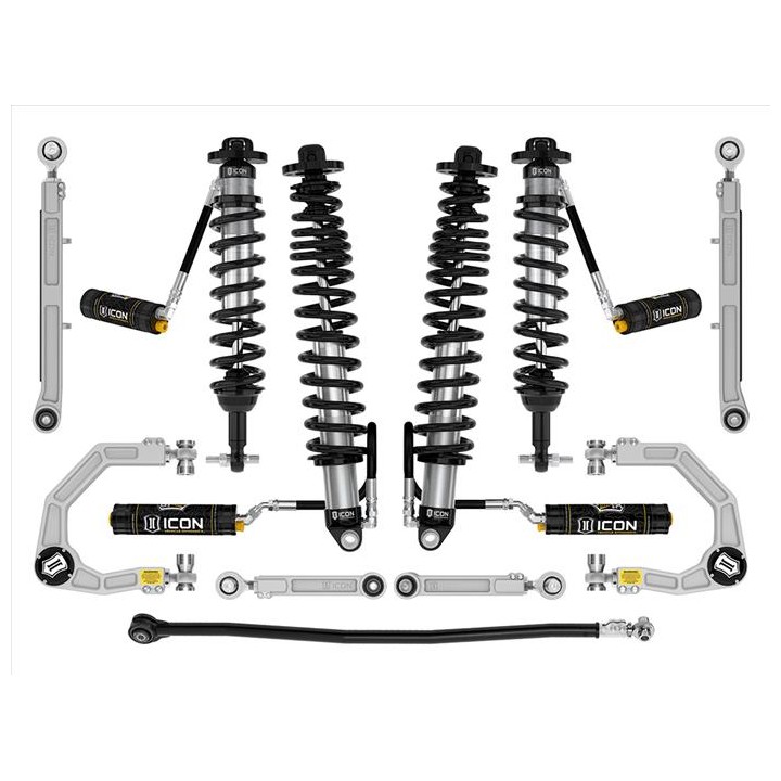 Zestaw Zawieszenia ICON Ford Bronco 2-3'' Lift, Stage 7, Billet (z pakietem Sasquatch)