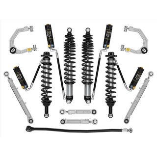 Zestaw Zawieszenia ICON Ford Bronco 2-3'' Lift, Stage 7 CDXS, Billet (z pakietem Sasquatch)