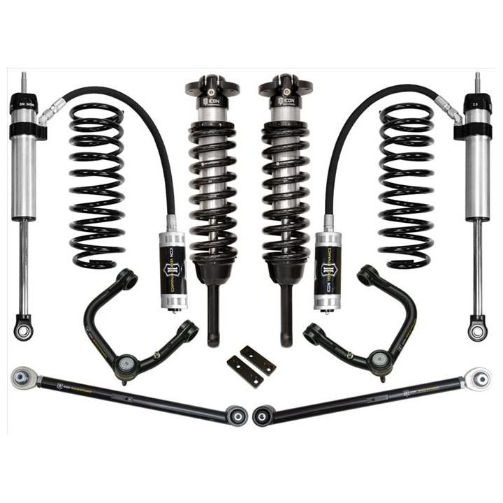 Zestaw Zawieszenia ICON Lift 0-3,5'' Stage 4 Wahacze Rurowe FJ Cruiser/4Runner 2009-2024
