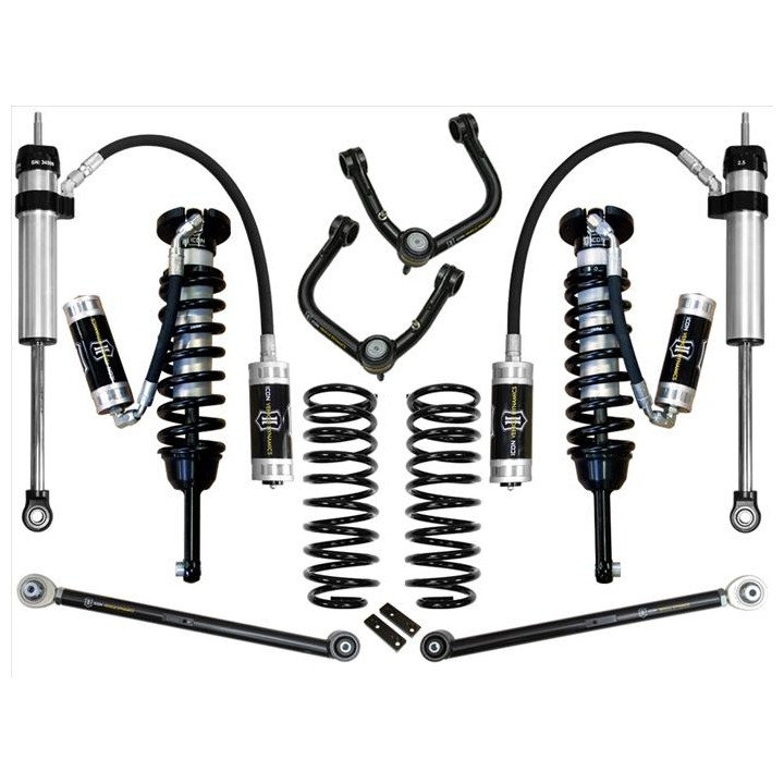 Zestaw Zawieszenia ICON Lift 0-3,5'' Stage 5 Wahacze Rurowe FJ Cruiser/4Runner 2009-2024