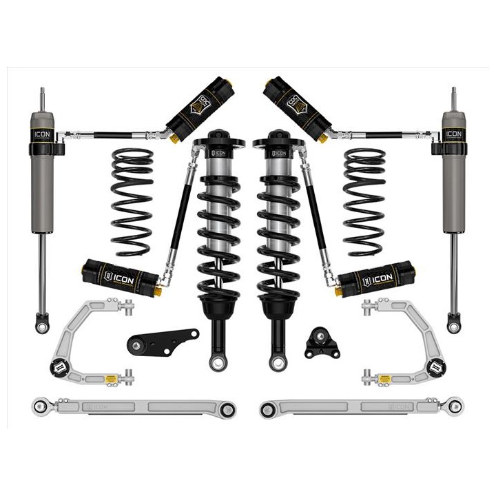 Zestaw Zawieszenia ICON 1.25-3'' Lift, Stage 8 BIllet, Sprężyny Progresywne Toyota Tacoma 2024