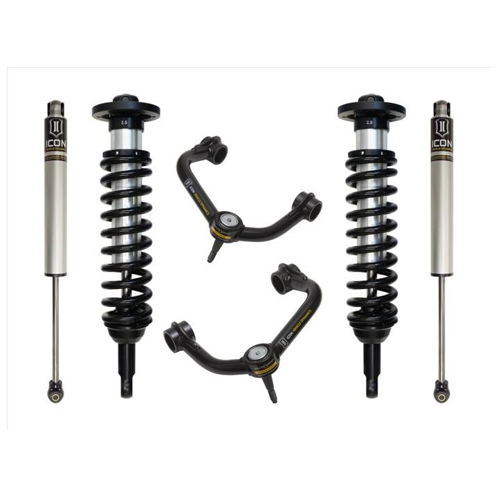 Zestaw Zawieszenia ICON 0-2.63'' Lift, Stage 2, Wahacze Rurowe, F-150 2WD 2009-2014