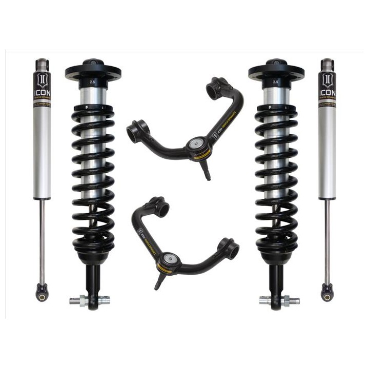 Zestaw Zawieszenia ICON Lift 0-2.63'' Stage 2 Wahacze Rurowe, Ford F150 4WD 2015-2020