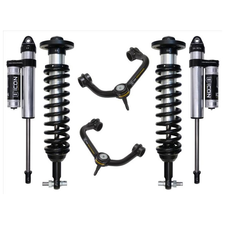 Zestaw Zawieszenia ICON Lift 0-3'' Stage 3, Wahacze Rurowe, Ford F150 2WD 2015-2020